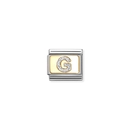 Nomination "G" betű charm - 030291-07