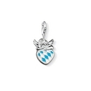 Thomas Sabo szív angyallal charm - 0544-007-1