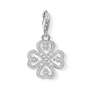 Thomas Sabo köves szív lóhere charm - 1103-051-14