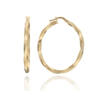 Arany karika fülbevaló - 180-230-111-GS