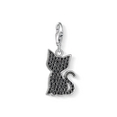 Thomas Sabo fekete macska charm - 1015-051-11