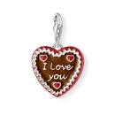 Thomas Sabo mézeskalács "I love you" charm - 1096-007-2