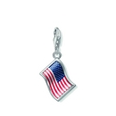 Thomas Sabo Amerikai zászló charm - 1143-603-7