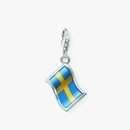 Thomas Sabo Svéd zászló charm - 1204-603-1