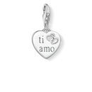 Thomas Sabo TI AMO szív charm - 1406-001-12