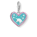 Thomas Sabo Egyszarvú szív charm - 1470-041-17