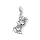 Thomas Sabo koronás cica charm - 1486-338-7
