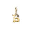 Thomas Sabo "B" charm - 1608-414-39