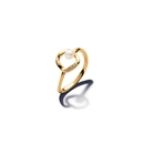 Pandora 14K aranyozott organikus formájú gyűrű 50-es méret - 163831C01-50