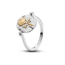 Pandora Me Kéttónusú Rózsa megfordítható gyűrű 48-as méret - 164811C00-48