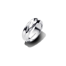 Pandora hullámos széles karikagyűrű 48-as méret - 193886C00-48