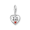 Thomas Sabo Charm Club szív YOU & ME gravírozásal charm