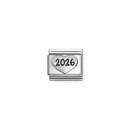Nomination "2026 szív" charm - 330101-97