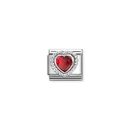 Nomination "Piros szív" charm - 330606-005