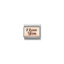 Nomination "I Love You" charm - 430111-18