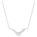 Swarovski Classica ezüstötvözetű nyaklánc 43 cm - 5740342