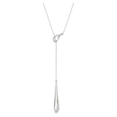 Swarovski Classica Y ezüstötvözetű nyaklánc 43 cm - 5741221