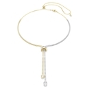 Swarovski Hyperbola kéttónusú Y-nyaklánc 44 cm - 5752854 Swarovski Hyperbola kéttónusú Y-nyaklánc 44 cm - 5752854