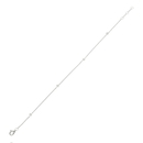 Frank Trautz fehér arany karlánc - 6-06314-52-0089