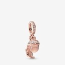 Pandora makk és levél charm - 788248CZ