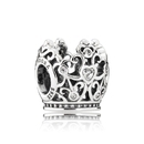 Pandora Disney Hercegnői korona charm - 791580CZ