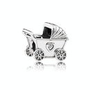 Pandora Babakocsi charm - 792102CZ