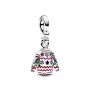 Pandora Karácsonyi pulóver függő charm - 793596C01