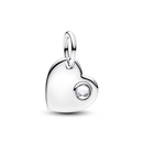 Pandora Gravírozható szív alakú charm