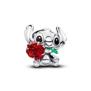 Pandora Disney Stitch Muránói üveg rózsa charm - 794378C01