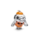 Pandora Disney Stitch Halloween narancssárga tökjelmezben charm - 794730C01 Pandora Disney Stitch Halloween narancssárga tökjelmezben charm - 794730C01