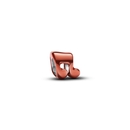 Pandora mini narancssárga Hangjegy charm - 794902C01 Pandora mini narancssárga Hangjegy charm - 794902C01