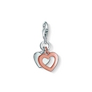Thomas Sabo dupla szív charm - 0961-415-12