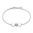 Thomas Sabo tripla szív karkötő - A1394-051-14-L19,5