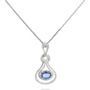 Fehér arany nyakék - B20469_3I