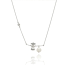 Fehér arany nyakék - B21911_4I