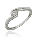 Fehér arany gyűrű - B51532