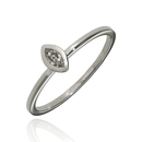 Fehér arany gyűrű 54-es méret - B52399_3I