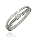 Fehér arany gyűrű - B54539