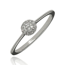 Fehér arany gyűrű - B54605