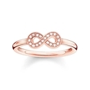 Thomas Sabo gyémánt végtelen gyűrű 58-as méret - DTR0001-923-14-58