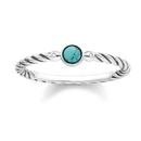 Thomas Sabo gyémánt gyűrű 48-as méret - DTR0023-357-17-48