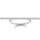Thomas Sabo gyémánt gyűrű 60-as méret - DTR0027-725-14-60