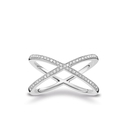 Thomas Sabo gyémánt gyűrű 56-os méret - DTR0029-725-14-56