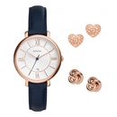 Fossil Jacqueline női óra szett - ES4140SET