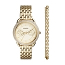 Fossil Tailor női óra szett - ES4247SET