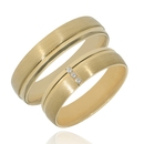 Arany női karikagyűrű 50-es méret - H565S/N/50-DB