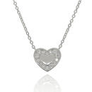 Ezüst szív nyaklánc - HK67610N