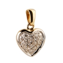 Arany Szív medál - MK0109S