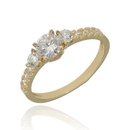 Arany gyűrű 55-ös méret - P2119S-55