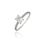 Fehér arany gyűrű 53-as méret